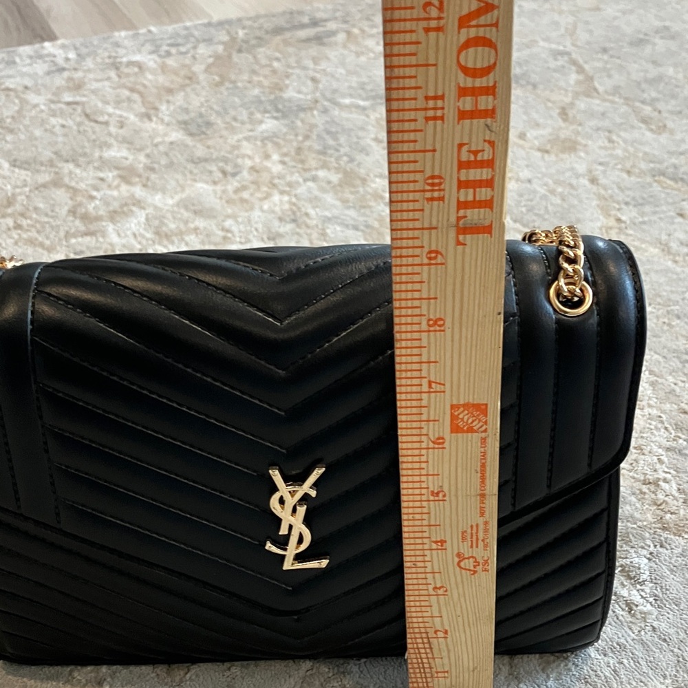 Classic Black Quilted Chain-Strap Shoulder Bag - Sleek Everyday Tote sunday sale - Picture 5 of 7